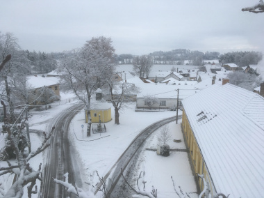 Valdíkov v zimě Valdíkov v zimě